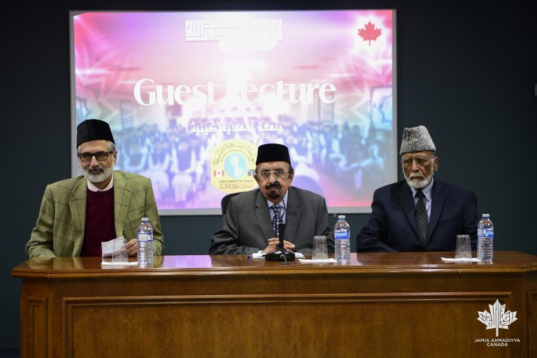 Guest Lecture by Dr. Masood ul Hassan Noori sahib