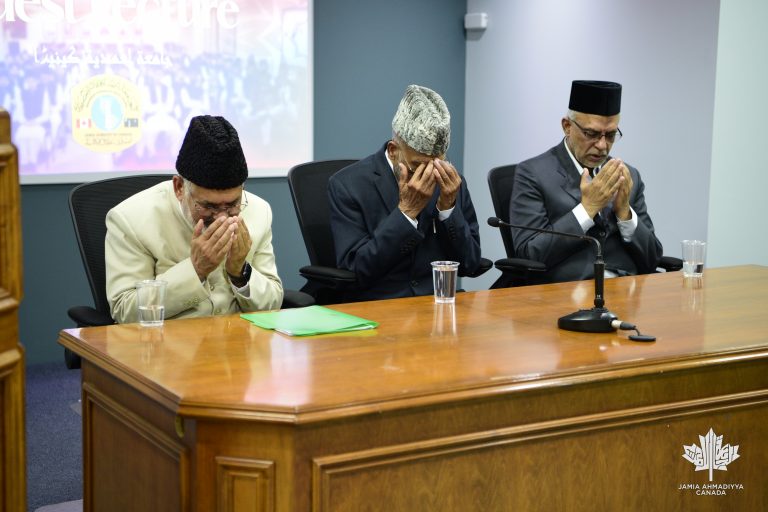 Guest Lecture by Murabbi Shamshad Ahmad Nasir Sahib 